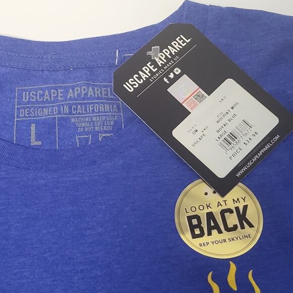 NEW SJSU SAN JOSE STATE UNIVERSITY USCAPE COCO T-SHIRT - L - Picture 3 of 5